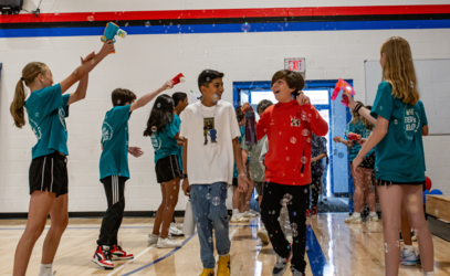 WEB Leaders welcome new Grade 6 students